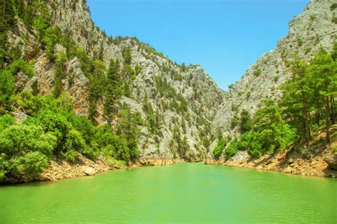 Green Canyon Natural Beauty Of Turkey Summer Landscape With Mountains