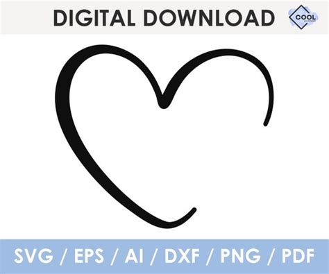 Free Open Heart Svg File