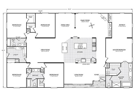 Riverknoll M Fleetwood Homes Modular Home Plans Modular Home