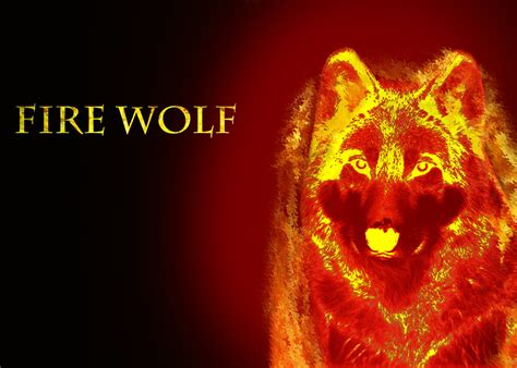 Fire Wolf By Thedevilishdemon On Deviantart