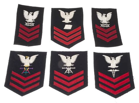 Sold Us Navy Petty Officer First Class Uniform Shoulder Sleeve