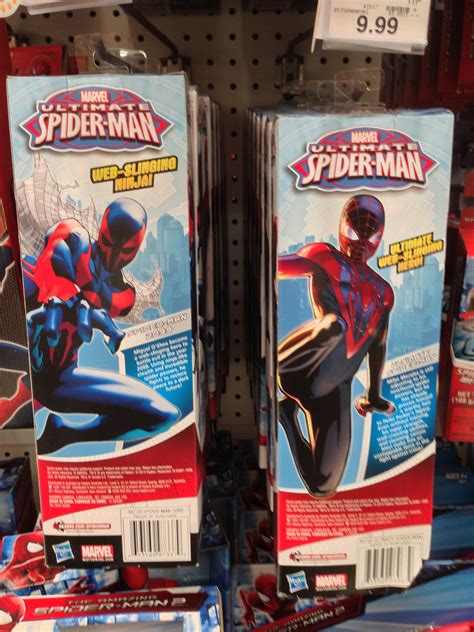 Spider Man 2099 And Miles Morales Titan Figures Released Marvel Toy News