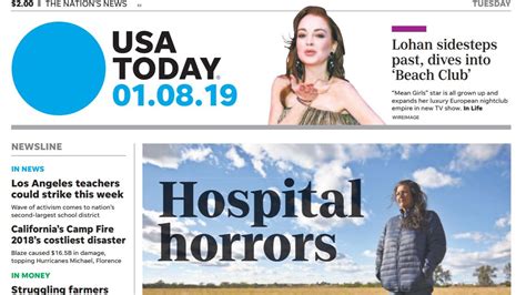 Courier Post Subscribers Now Get Expanded Usa Today News