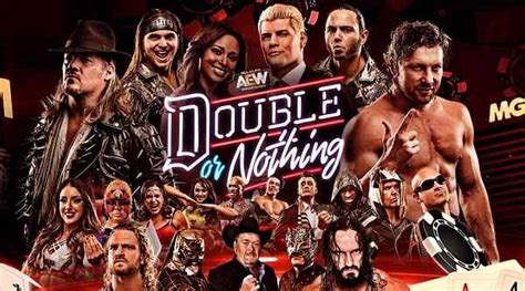 All of the action begins at 8 p.m. Watch AEW Double or Nothing 2019 5/25/19 Online 25th May 2019 Full Show Free