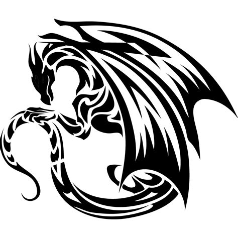 Celtic Dragon Dragon Silhouette Clip Art Library