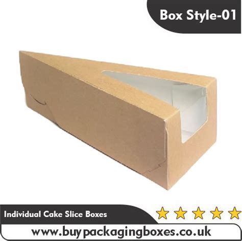 Individual Cake Slice Boxes
