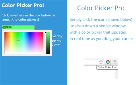 Color Picker Pro Chrome Web Store