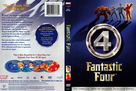 Covercity Dvd Covers And Labels Fantastic Four The Complete Series