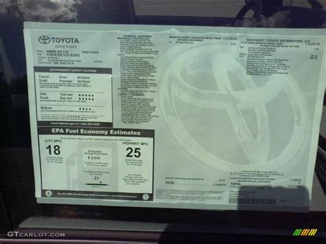 I just did my own vin on safari and it worked. 2012 Toyota Sienna XLE Window Sticker Photo #55479885 ...