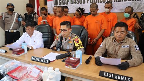 Polresta Magelang Ungkap 8 Kasus Penyalahgunaan Narkoba Tangkap 6