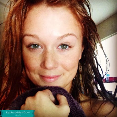 Sexy Leanna Decker Just Out Of The Shower Redhead Next Door Photo Gallery