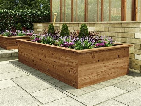 Chunkywood Raised Beds 18m Tall Planters And Trugs Garden Buildings
