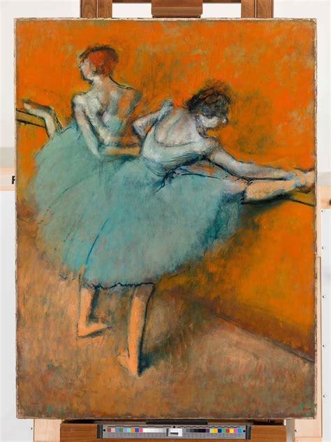 Edgar Degas 18341917 Bailarinas En La Barra Ca 1900 The Phillips