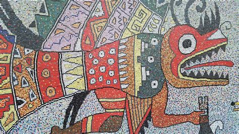 Trujillo Peru The Largest Ceramic Mosaic Tile Mural In South America