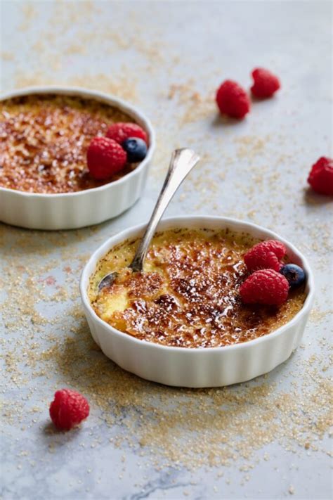 Classic Vanilla Creme Brulee Recipe For Two From A Chef S Kitchen