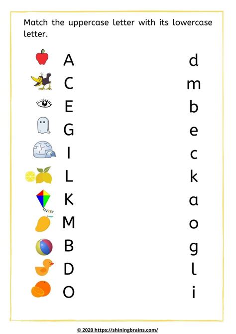 Alphabet Worksheets For Kids Alphabet Free Activities For Kindergarten