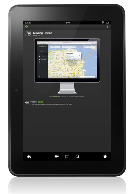 Lookout Now Available For Kindle Fire Hd Coolsmartphone
