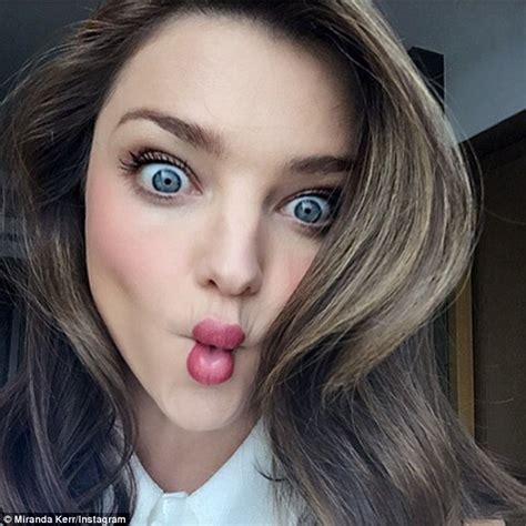 Miranda Kerr Still Manages To Look Flawless As She Posts Playful Selfie