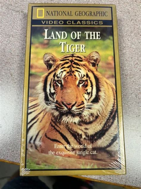 National Geographic Video Classic Land Of The Tiger Vhs 350 Picclick