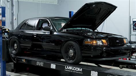 Ford Crown Victoria P7b Police Interceptor Hits The Dyno Lays Down 198