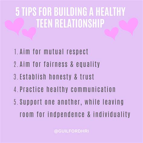 5 Tips For Building A Healthy Teen Relationship Healthy Relationships