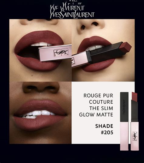 Ysl Rouge Pur Couture The Slim Glow Matte Lipstick Harrods Us
