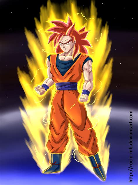 Dragon Ball Z Goku Super Saiyan God Form