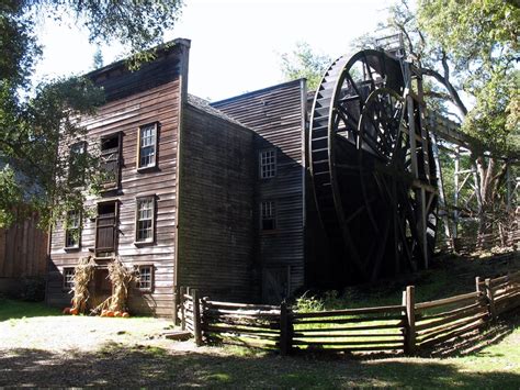 Bale Grist Mill State Historic Park Is In Napa County Between St