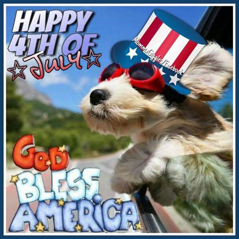 Patriotic Happy 4th Of July God Bless America Image Pictures Photos