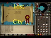 OSRS Quests - Lost City - YouTube