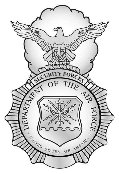 Security Forces Badge Official