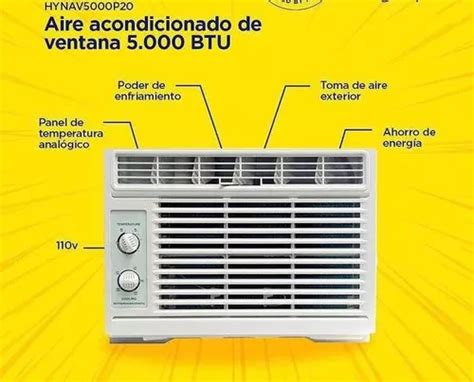 Aire Acondicionado 5000 Btu Ventana Daewoo Protector De Cor Mercadolibre