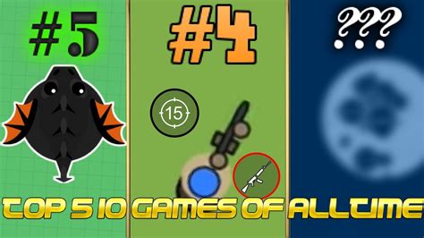 Top 5 Greatest Io Games Of Alltime Youtube