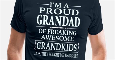 Grandad Mens Premium T Shirt Spreadshirt