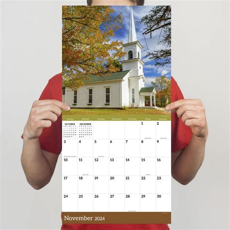 Churches 2024 Wall Calendar