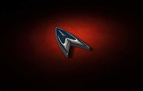 Cinema Red Logo Star Trek Goodfon Star Trek Symbols Hd Wallpaper
