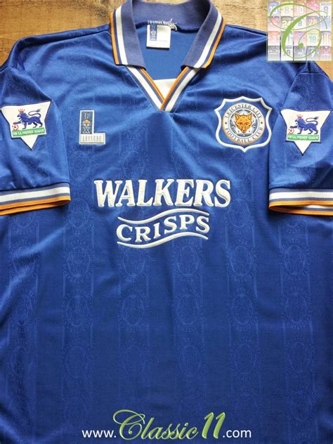 Leicester City Shirt Leicester City Away Football Shirt 1983 1985