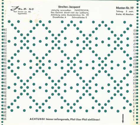 pin by stephanie coulshaw on passap jac 40 punchcard patterns knitting machine projects