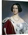 Portrait of the Princess Marie of Prussia by Joseph Karl Stieler Wall Art, Canvas Prints, Framed ...