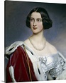 Portrait of the Princess Marie of Prussia by Joseph Karl Stieler Wall ...