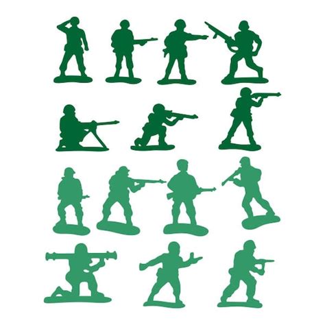 Army Men Toys Cuttable Design Png Dxf Svg And Eps File Etsy