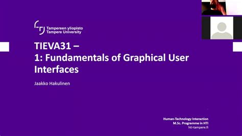 Principles Of Programming Graphical User Interfaces Introduction 2020