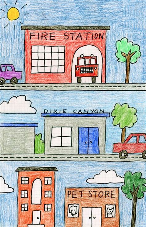 Draw Your Neighborhood · Art Projects For Kids