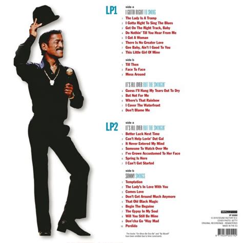 Пластинка I Gotta Right To Swingits All Over But The Swinginsammy Swing Davis Sammy Jr