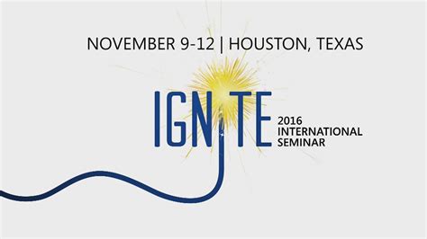Ignite 2016 International Seminar Youtube