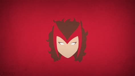 1920x1080 1920x1080 scarlet witch blo0p superhero minimalism red background wallpaper 171