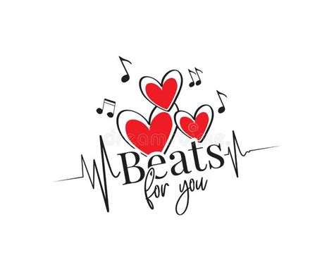 Heart Beats For You Stock Illustration Illustration Of Colored 229715
