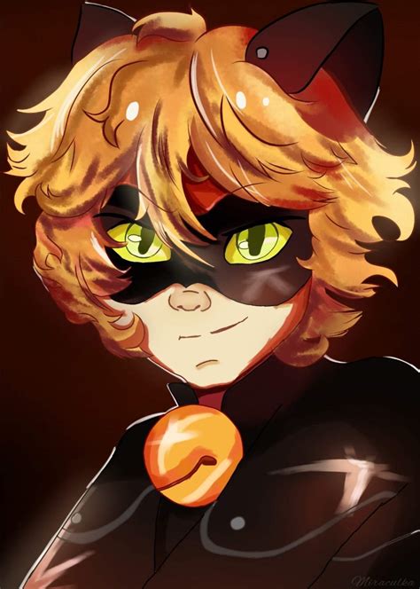 Marinette and adrien, two normal teens, transform into superheroes ladybug and cat noir when an evil threatens their city. Chat Noir Fanart | Miraculous Amino