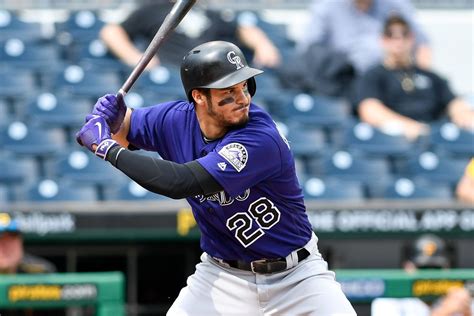 You hosted a dinner for the team and their girlfriends, for the incoming season. Nolan Arenado is getting better - Purple Row