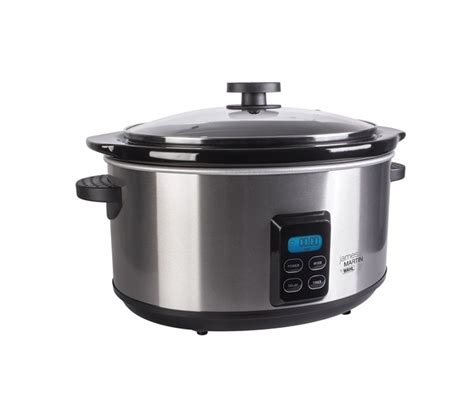 Holding a 4l capacity, cooking for the family is made incredibly easy, especially with a multitude of different dishes that can be cooked and created. Chrome James Martin Multi Cooker | Mutual